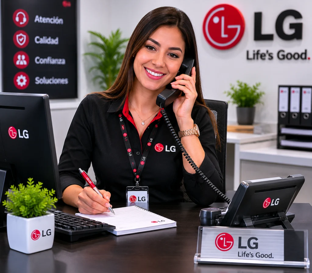Equipo de atención y técnicos certificados LG en Costa Rica