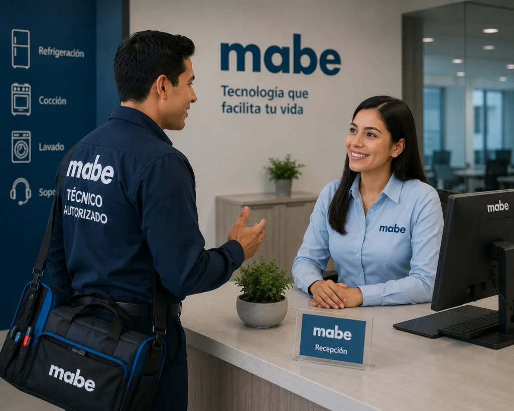 Equipo de atención y técnicos certificados Mabe en Costa Rica